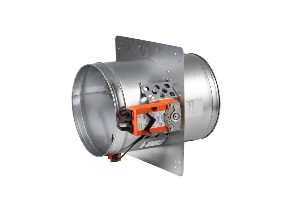 FSD-C Series Motorised Circular Fire Damper