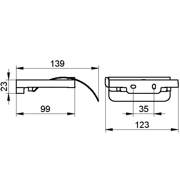 Toilet Roll Holder - with cover - COLLECTION MOLL - Toilet roll holder