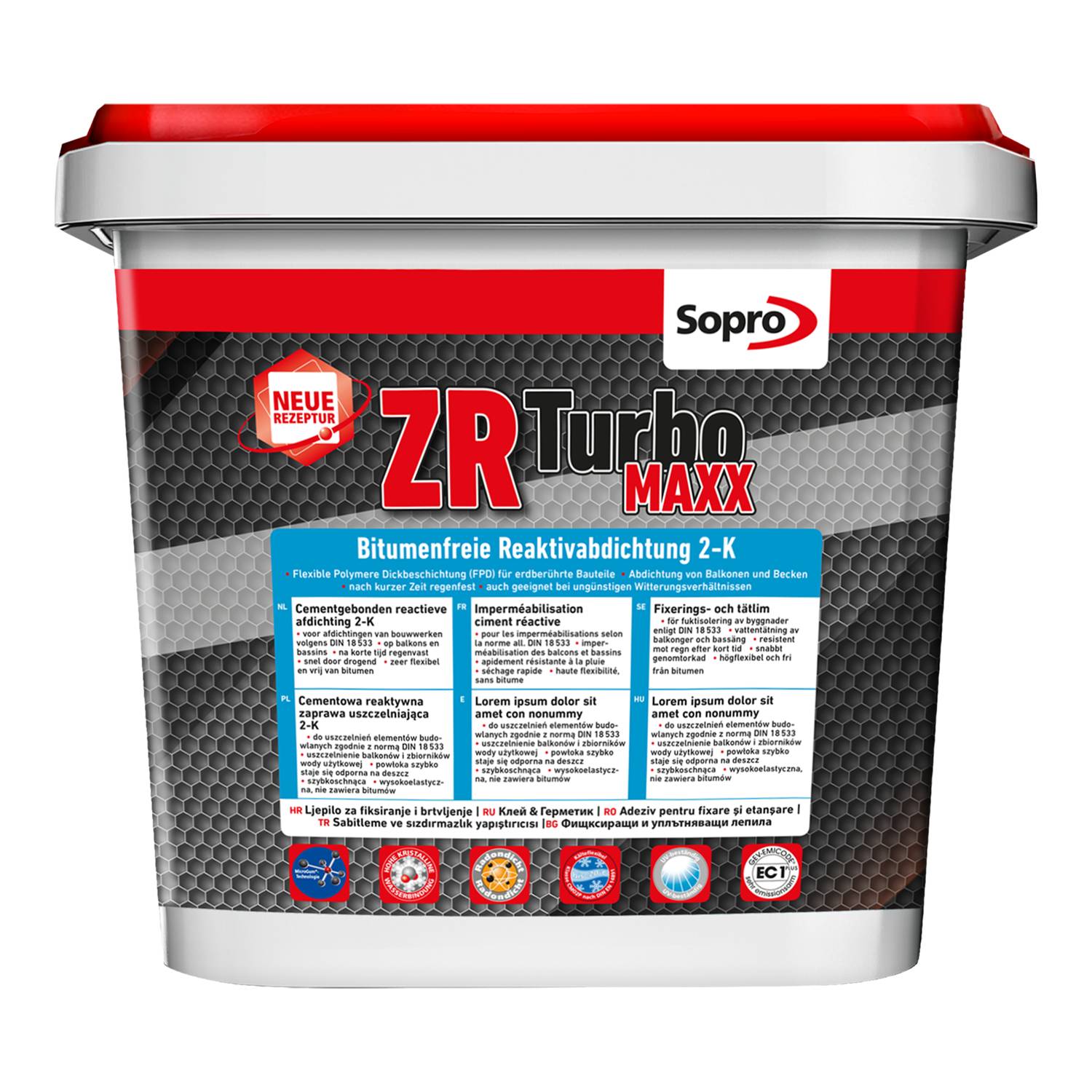Sopro ZR 618 Rapid Drying Waterproof Membrane