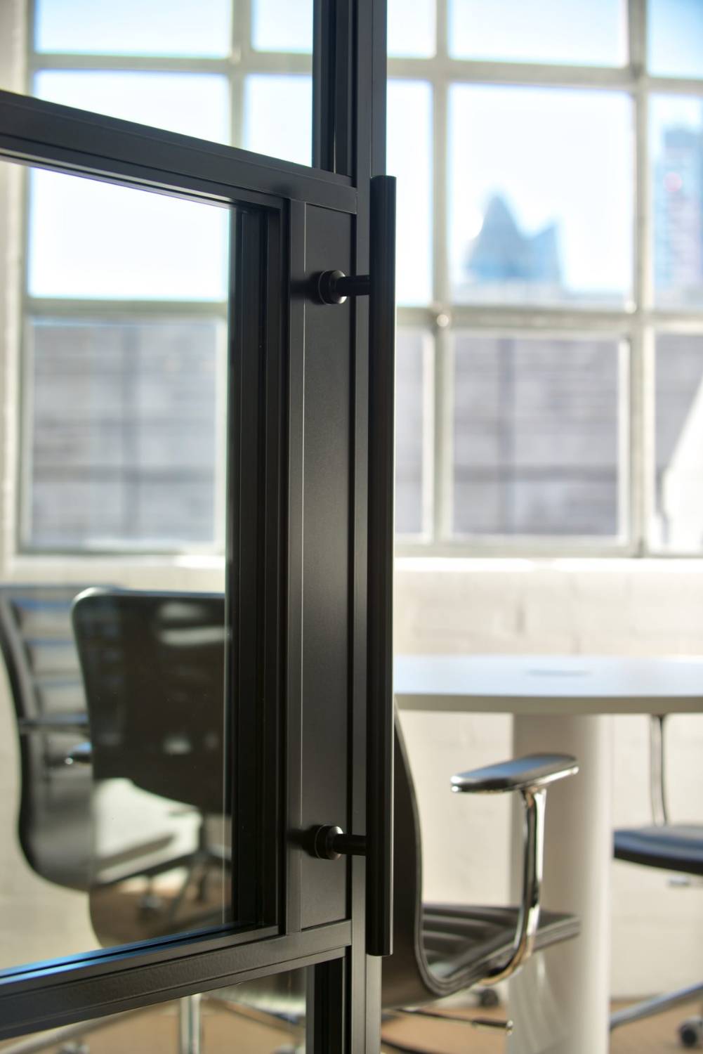 Komfort Kross Glaze 600 Split Glazed Framed Partitioning Komfort