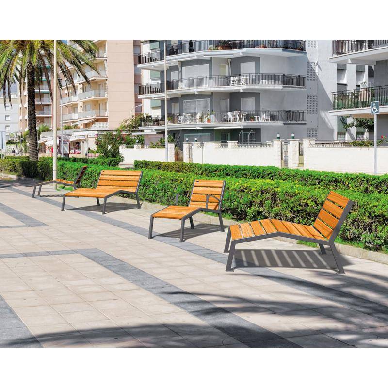 Silaos® lounger - Street furniture