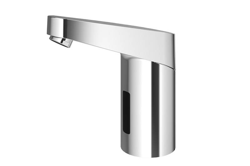 Conti+ Umaxx Lavatory Faucets - M21 Range, Chrome, with IR Sensor, G1/2  - Touchless, Electronically Controlled