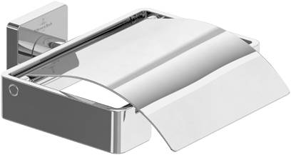 Elements - Striking Toilet Roll Holder with Cover TVA152013000