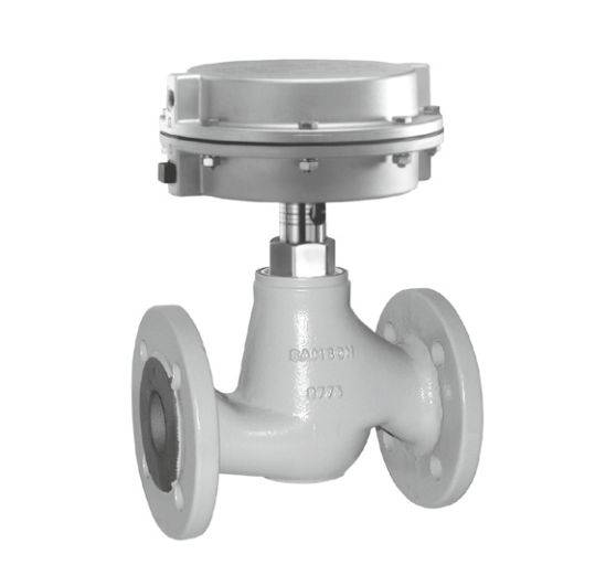 2 Port Motorised Valve - Screwed & Flanged 3222 - Two-way Valve and Actuator