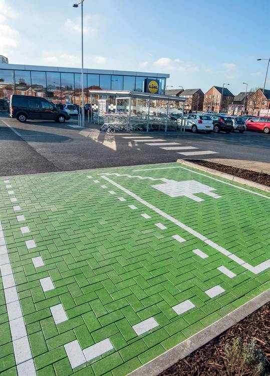 Marker Block | Concrete Block Paving With Colour Indicator