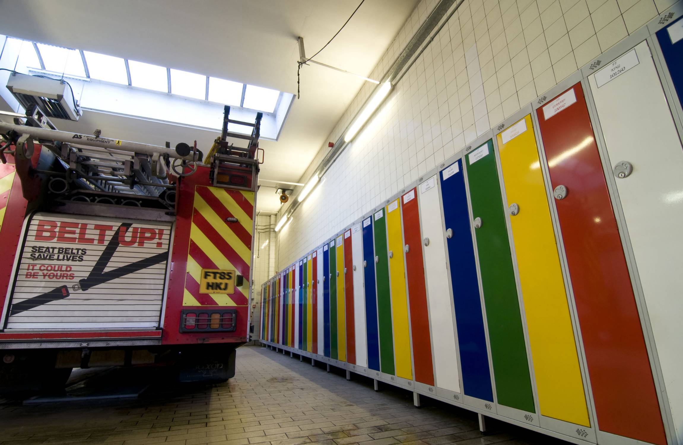 Crew and Police Lockers