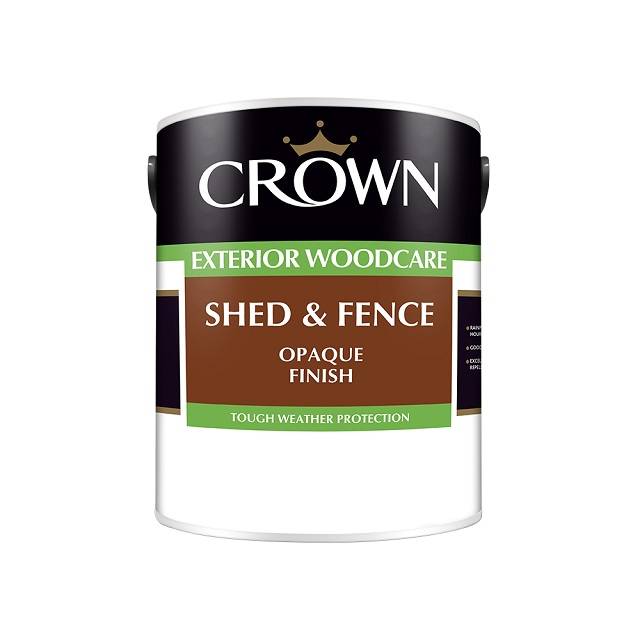 Crown Trade Shed and Fence Opaque Finish
