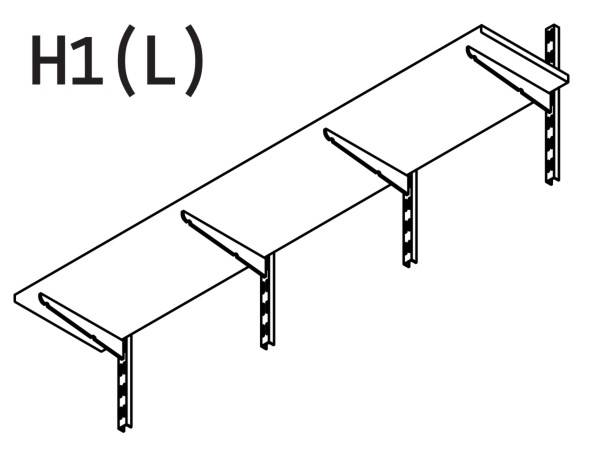 Adjustable H-Type Shelving - Shelving