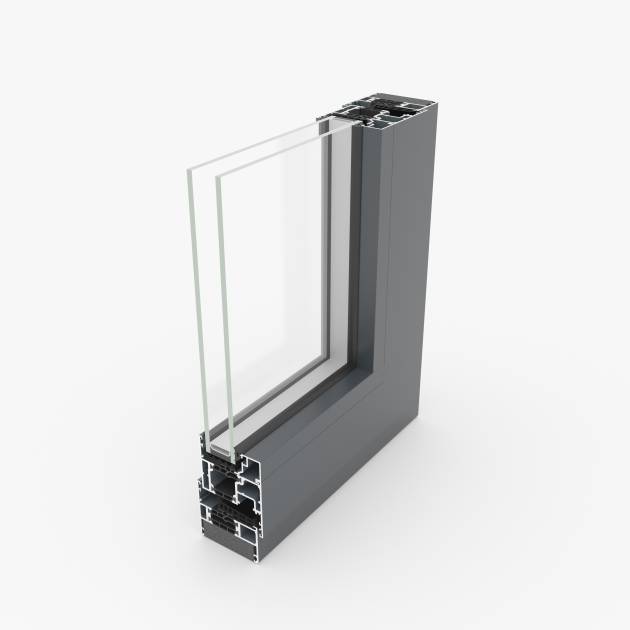 AluK 58BW HI Window System - Aluminium Window