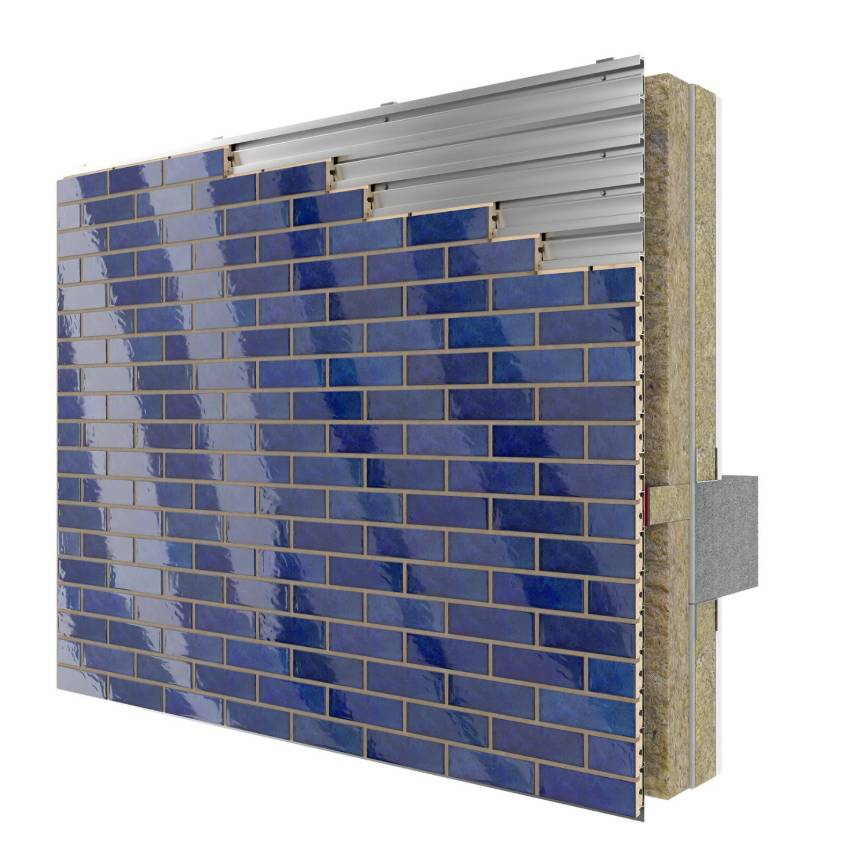 Occam® Brick Tile Cladding System - Rainscreen Cladding 
