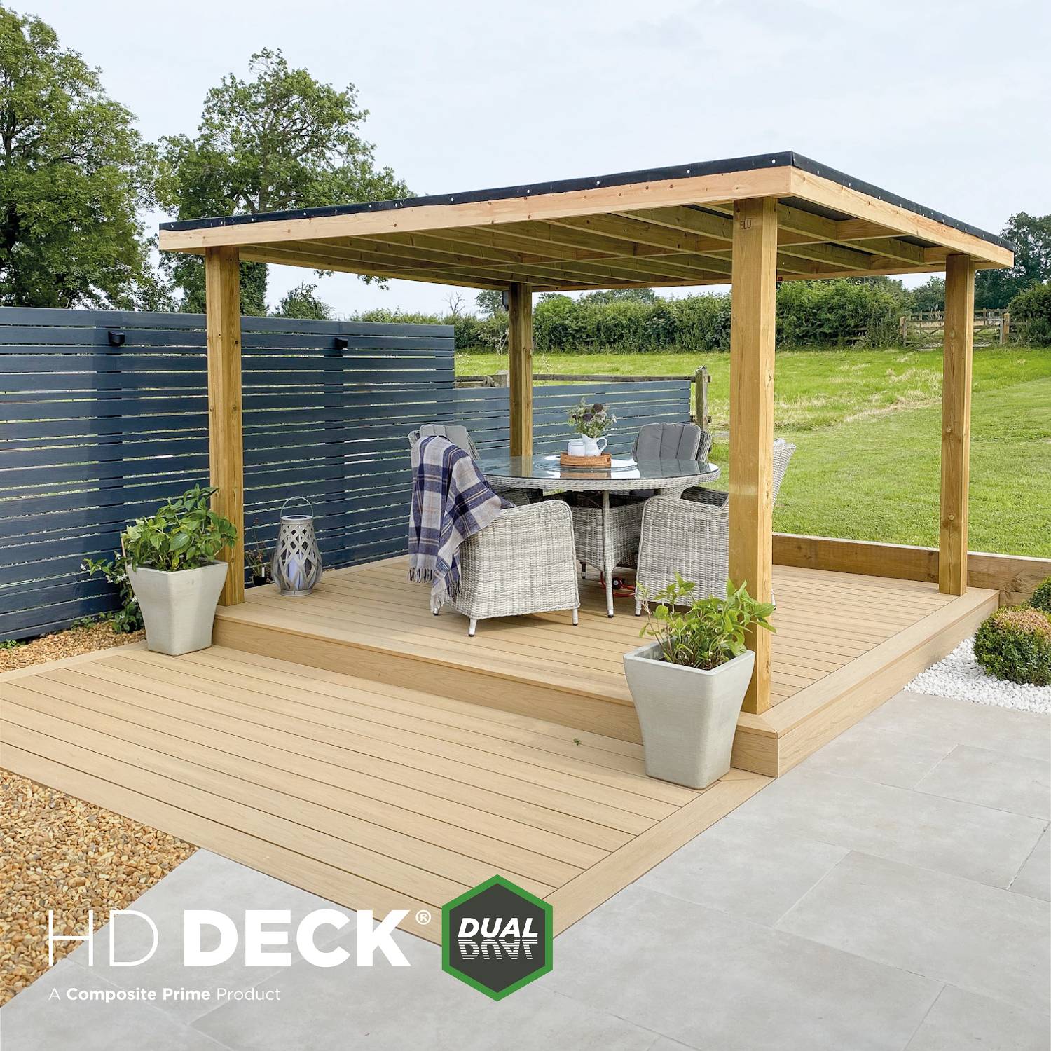 HD Deck® Dual | Capped Composite Decking System