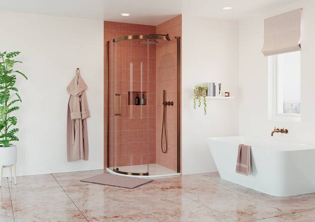 Optix 10 Quadrant - Corner Shower Enclosure