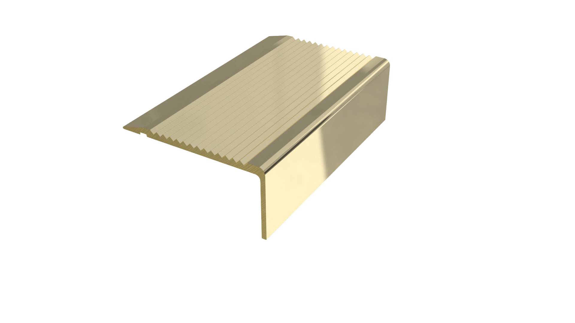 BN1SLR Brass Stair Nosings - Stair Nosings