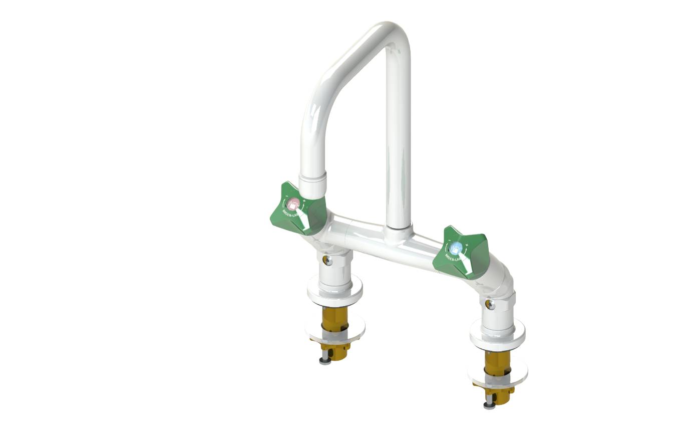 Two-hole Laboratory Table or Wall Mounted Mixer