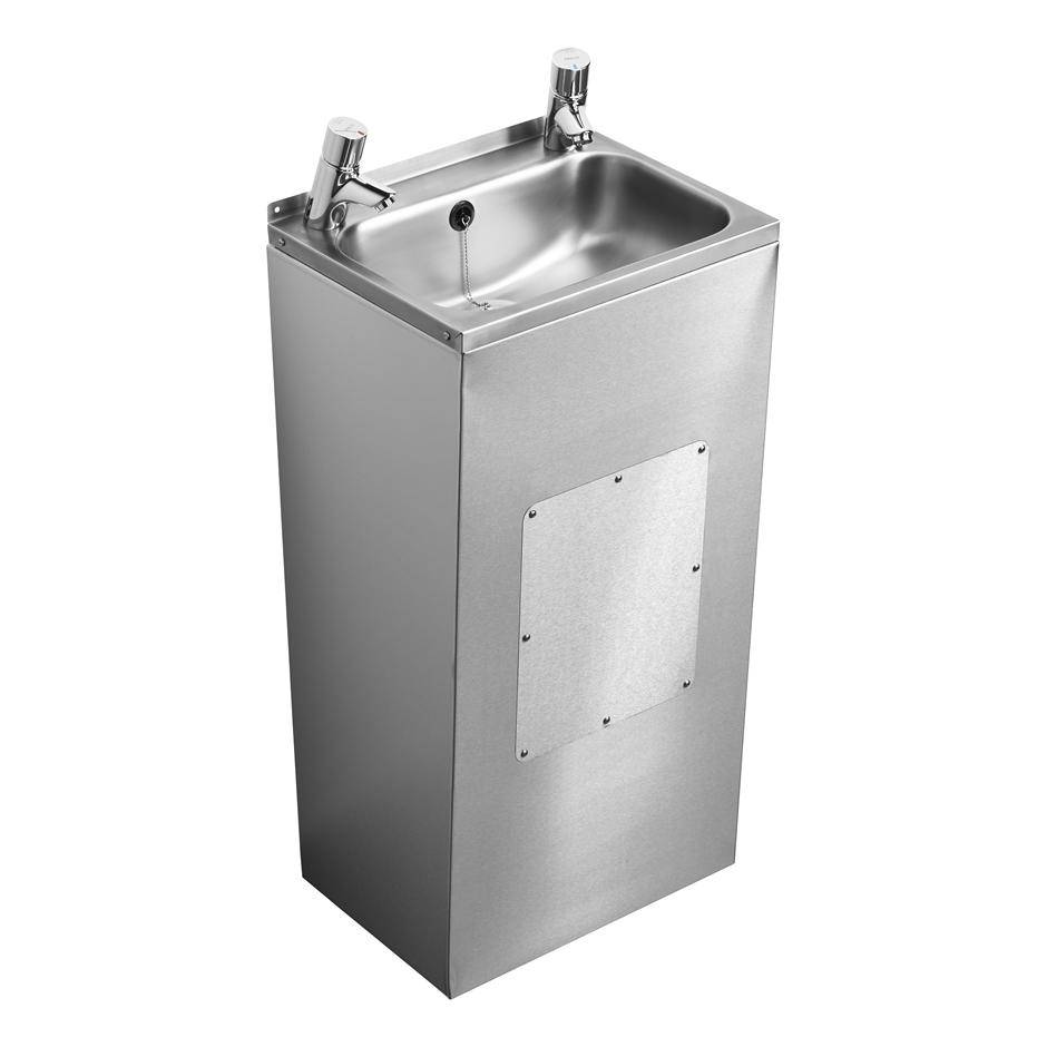 Denholm 2 Stainless Steel 46 cm Washbasin