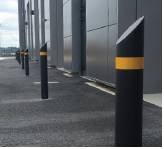 Mitre Top Bollard Galvanised