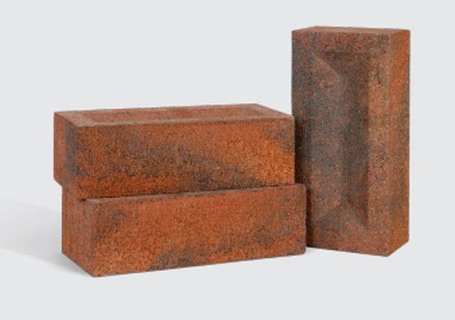 Woodward Brick - Frogged brick in two distinct finishes