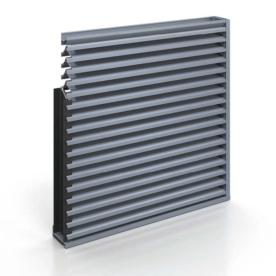 CS Louvres Rain Defence Louvre RSH-5700AL - Class A Rain Defence Louvres