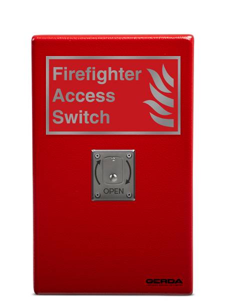GERDA Firefighter Access Switch (GFS)™ | Re-gain Control of Access and Security to Your Buildings
