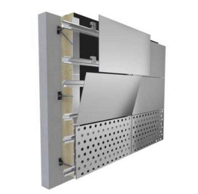 BEMO Invisio Secret-Fix Rainscreen Cladding System - Aluminium Rainscreen Cladding System