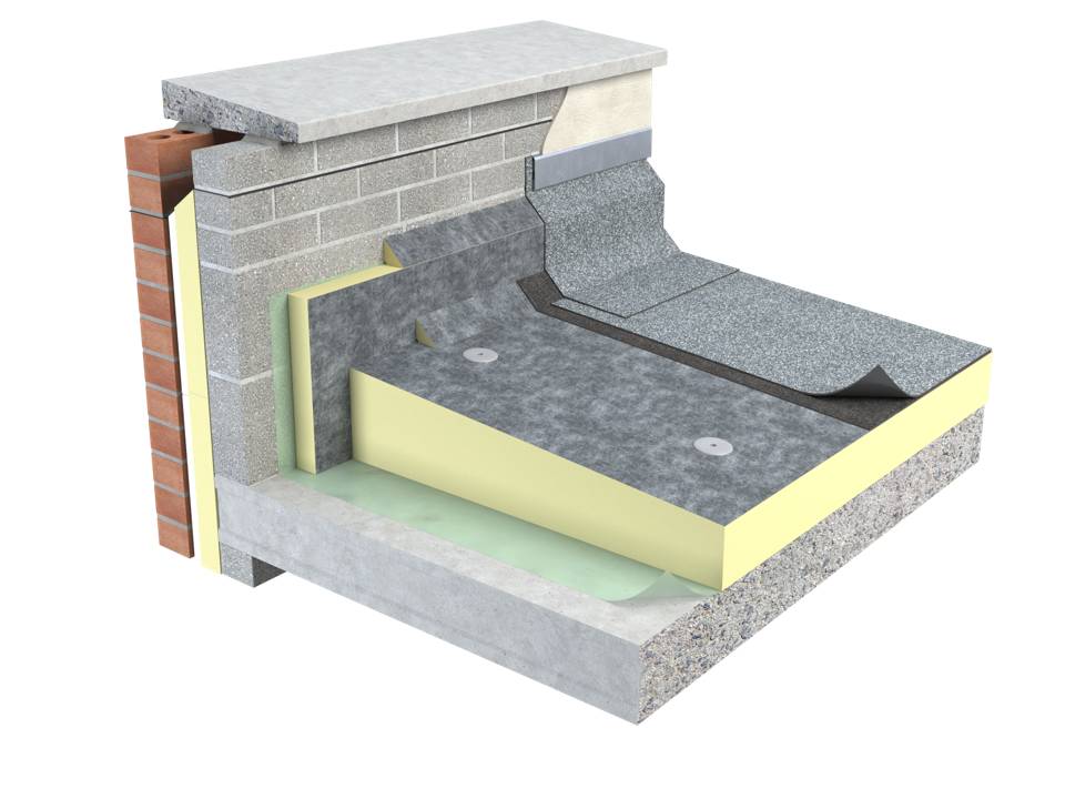 Thin-R TR/BGM Tapered Flat Roof Insulation - Insulation