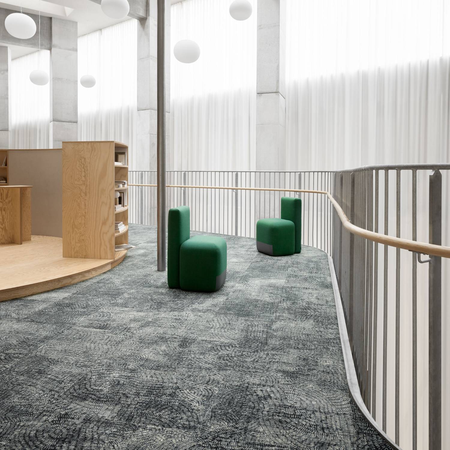 Highline 1100 Carpet Tiles and Planks - Tufted Loop Pile Carpet Tiles and Planks