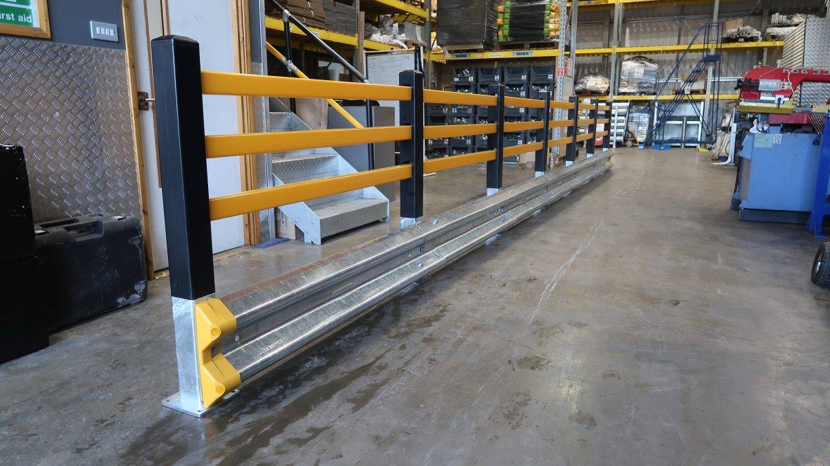 Pedestrian Safety Barrier (SEG/SEG+) - Safety Barrier for Pedestrian Walkways