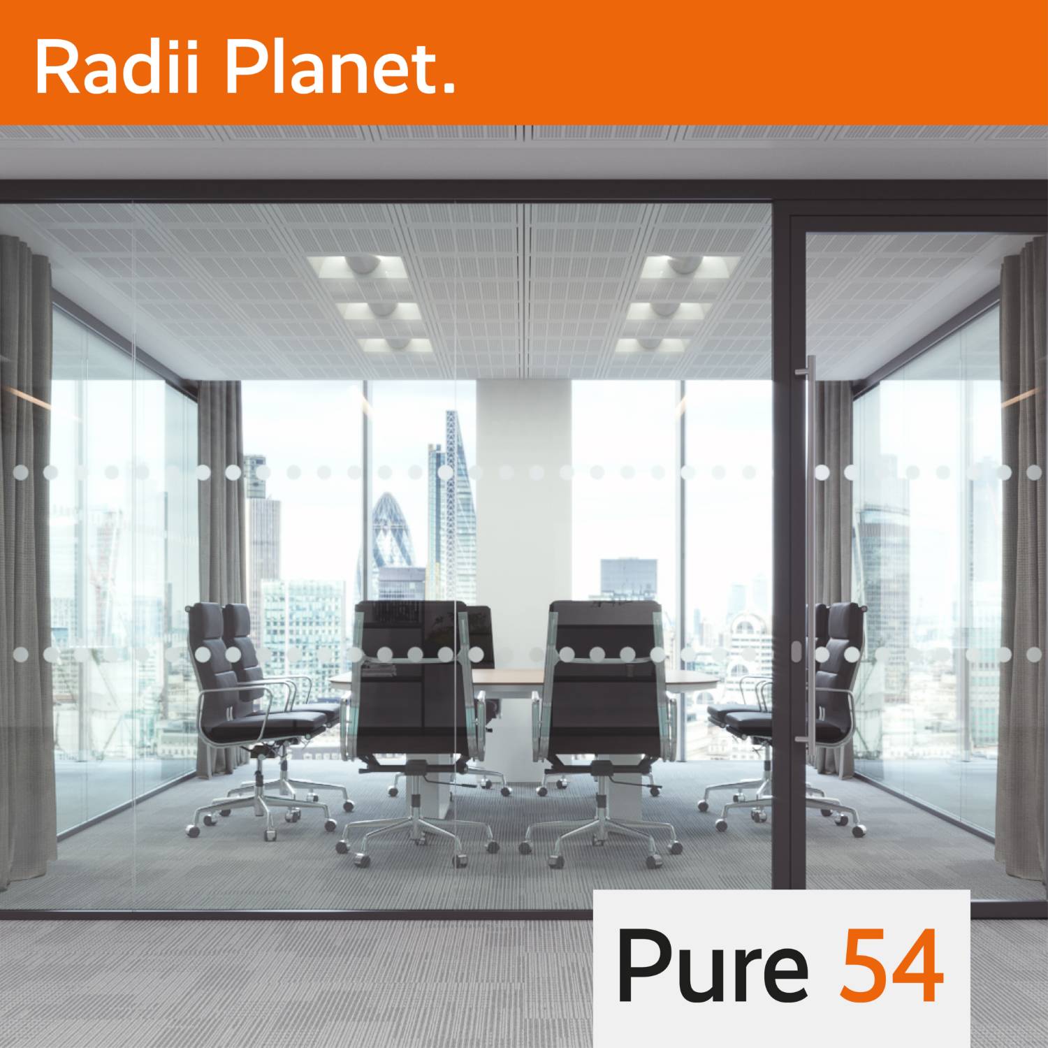 PURE54 Double Glazed Panel Partition System