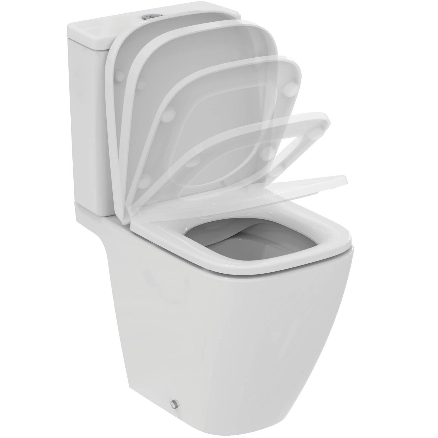 i.life S Compact Close Coupled Toilet  - Close Coupled Toilet