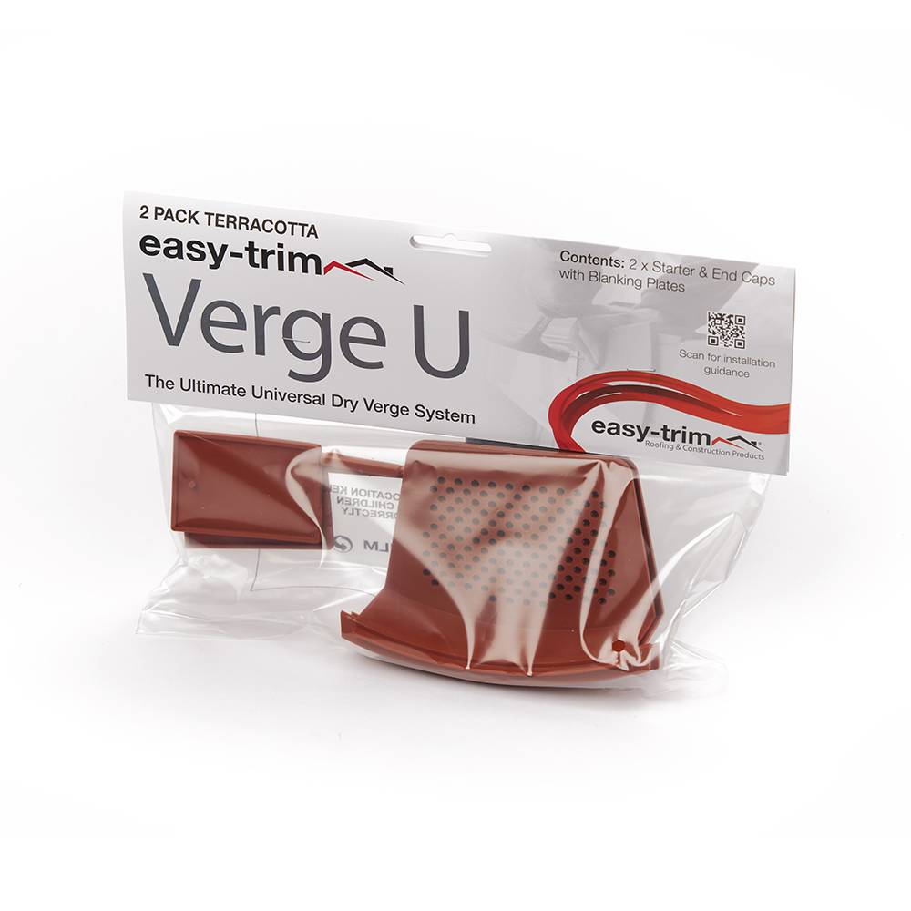 Verge U Starter & End Packs  - Starter units and blanking plates. 