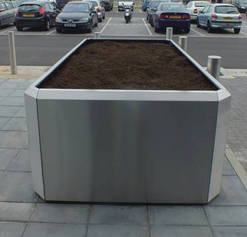 Northfleet Stainless Steel Planter