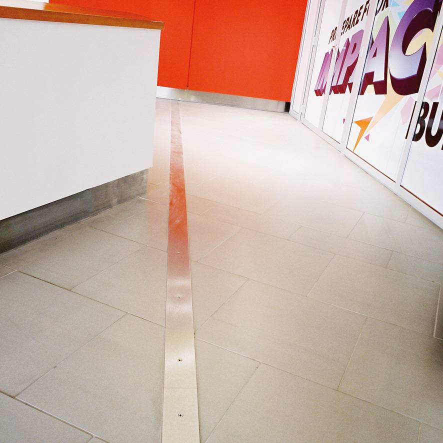 CS Allway® SJP-S Series Metal Floor Joint Covers - Recess Mounted