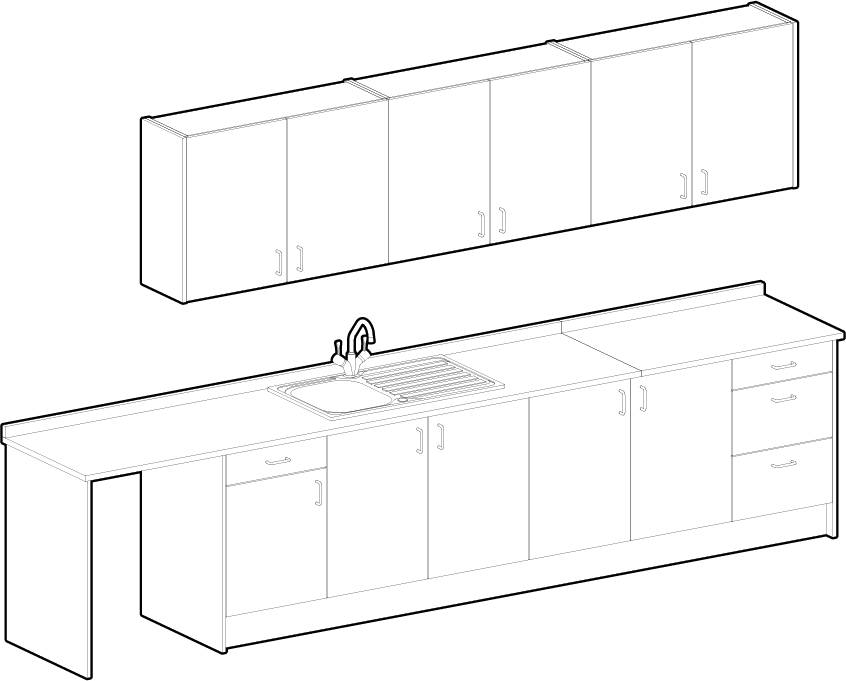 Bespoke Kitchenette Area - Kitchenettes