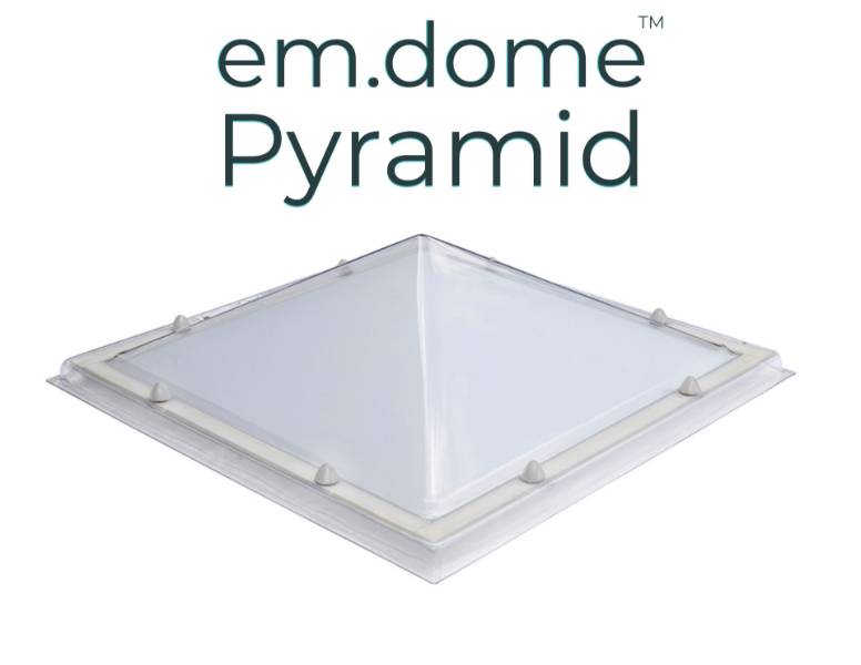 em.dome® Pyramid - Rooflight