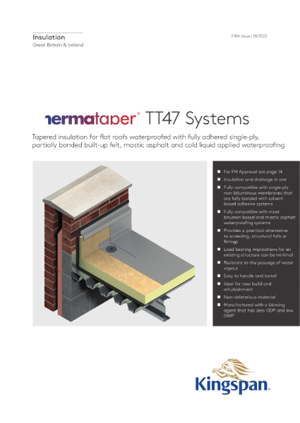 Thermataper TT47 Tapered Roof Board - 10/22