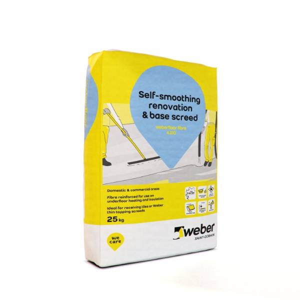 weberfloor fibre 4310  - Smoothing and Levelling Compound