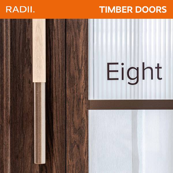 Timber Core Acoustic Pivoting Door
