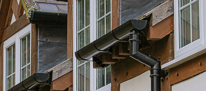 Beaded Deep Flow Gutters - Gutter System