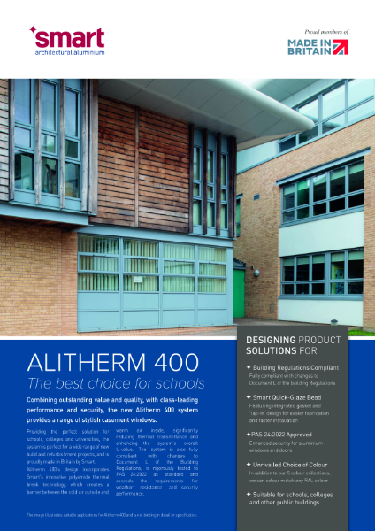 Alitherm 400 Casement & Door Data sheet