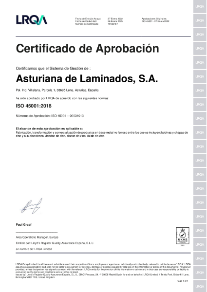 OMS ISO 45001