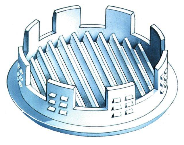 Type CSV Circular Soffit Ventilator