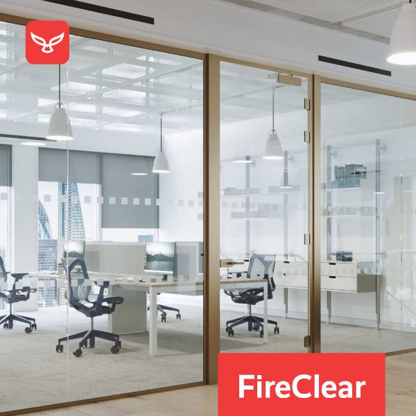 FireClear100 Double  Glazed Partition System
