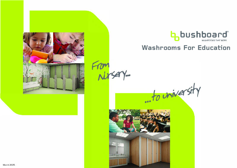Washrooms for Education Brochure