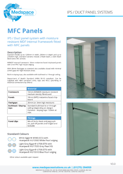 IPS Duct Panel Systems - MFC