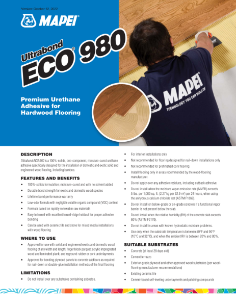 Ultrabond ECO® 980
