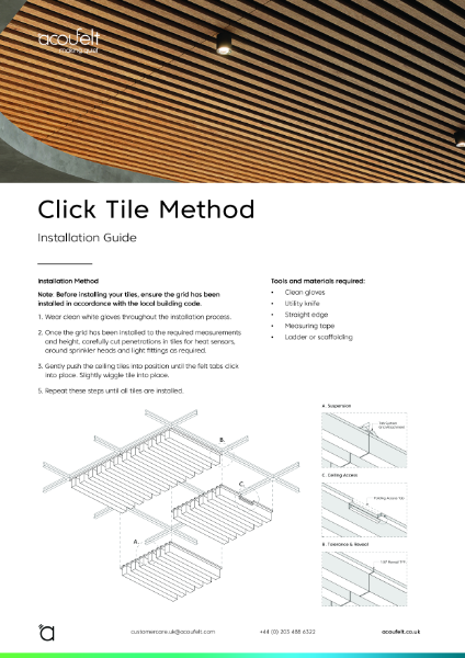 Acoufelt SoftenUp Installation Guide