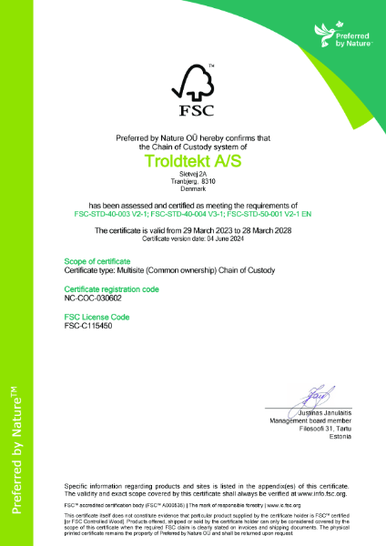 QA Certificate