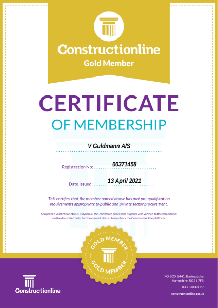 Construction Line - Gold Member