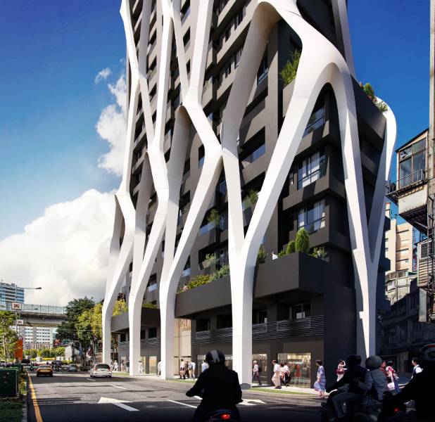 High-tech Porcelain Rainscreen