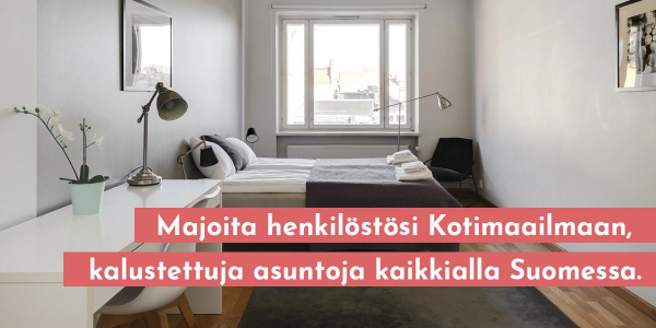 Kumppanisi Yritysmajoituksessa